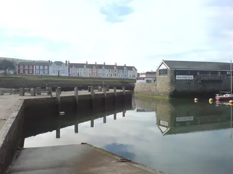 Photo of The Hive on the Quay, a farm & farm shop near Aberaeron, Ceredigion, mid Wales.
