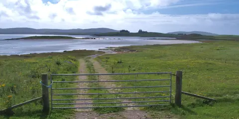 Photo of Vallay, an island in Na h-Eileanan Siar, the Scottish Highlands and Islands.