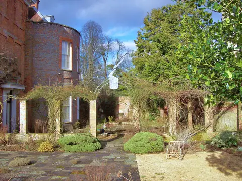 Photo of Welford Park, a garden in the North Wessex Downs, Berkshire, south east England.