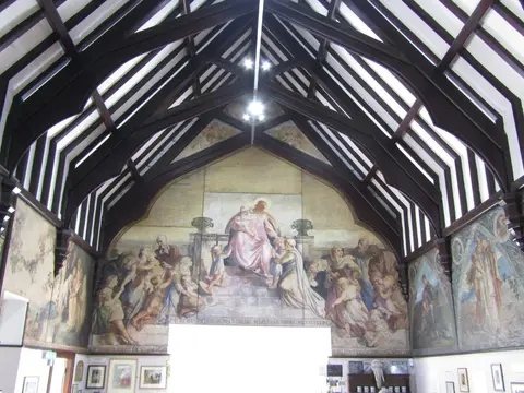 Photo of Lady Waterford Hall, a visitor attraction near Ford, Northumberland, north east England.