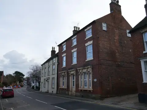 Photo of Repton, a village in Derbyshire, central England.