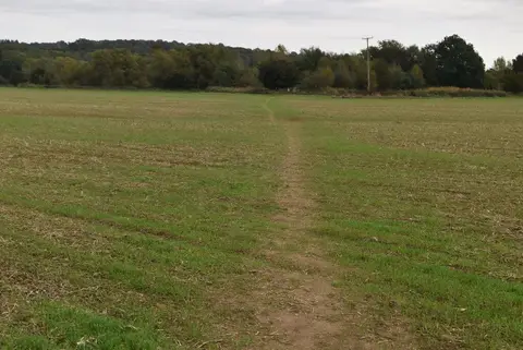 Photo along the Wealdway, an 82-mile long-distance path running from Gravesend to Eastbourne, south east England.