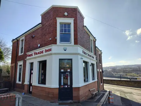 Photo of The Free Trade Inn, a pub near Newcastle upon Tyne, Tyne and Wear, north east England.