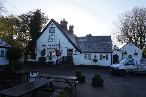 Photo of Lower Peover, a village in Cheshire, north west England.
