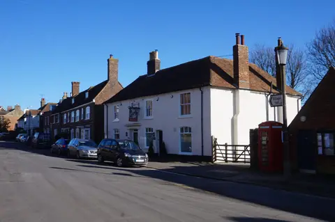 Photo of Elham: Kingpost, a house & garden in Kent, south east England.