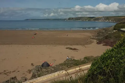 Photo of Bigbury-on-Sea North, a swimming spot in Devon, south west England.