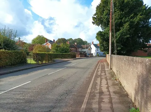 Photo of Dymock, a village in Gloucestershire, south west England.