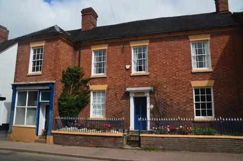 Photo of Abbots Bromley, a village in Staffordshire, central England.