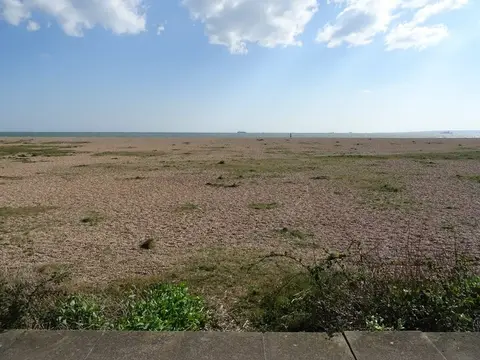 Photo of Eastney, a swimming spot near Portsmouth, Hampshire, south east England.