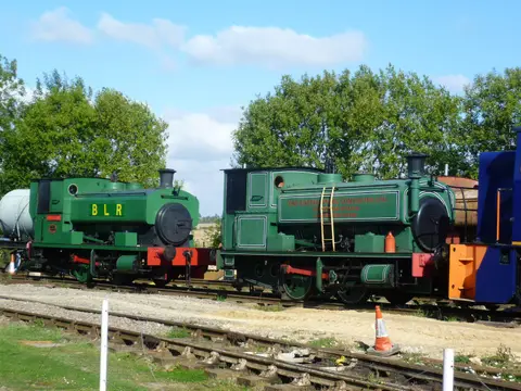 Photo of Rocks by Rail, a visitor attraction near Cottesmore, Rutland, central England.