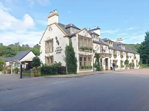 Photo of The Village Rest, a pub near Luss in Loch Lomond & The Trossachs, Argyll and Bute, the Scottish Highlands and Islands.