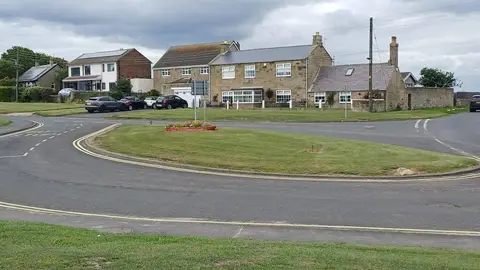 Photo of Cresswell, a village in Northumberland, north east England.