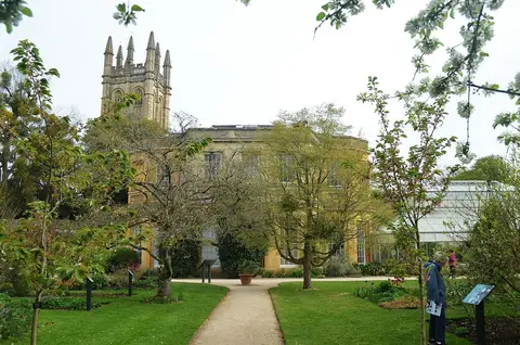Photo of University of Oxford Botanic Garden, a Grade I registered house & garden in Oxfordshire, south east England.