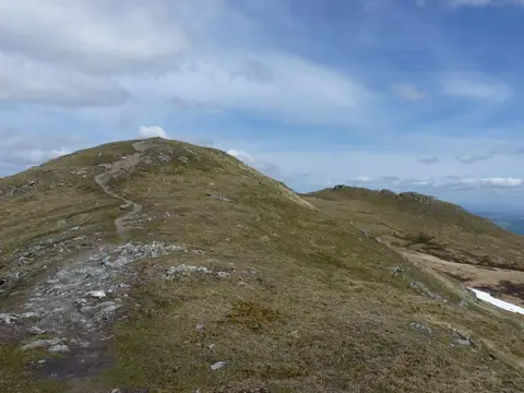 Photo: Meall Garbh, a 1,123m Munro near Fortingall in Loch Rannoch and Glen Lyon, Perth and Kinross, central Scotland.