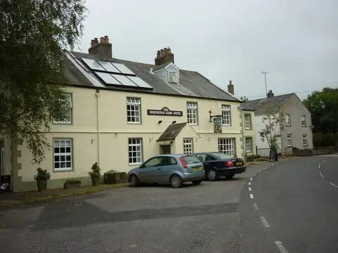 Photo of The Shepherds Arms, a pub near Ennerdale Bridge in the Lake District, Cumbria, north west England.