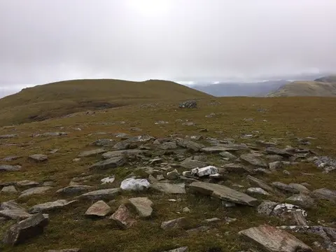 Photo: Beinn nan Oighreag, a 910m mountain near Killin in Loch Rannoch and Glen Lyon, Stirling, central Scotland.