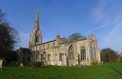 Photo of St Leonard's Church, Leverington, a church in Cambridgeshire, eastern England.
