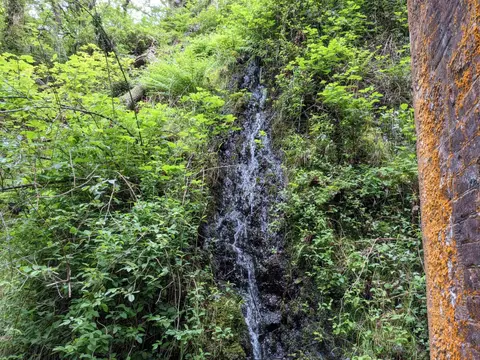 Photo of Dolgoch Falls, a waterfall near Tywyn in Eryri, Gwynedd, north Wales.