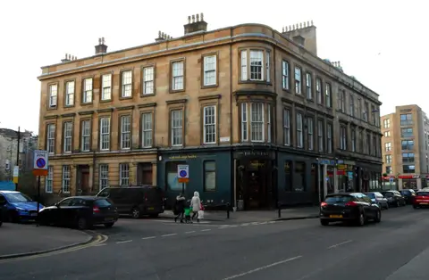 Photo of The Ben Nevis, a pub in Glasgow, central Scotland.
