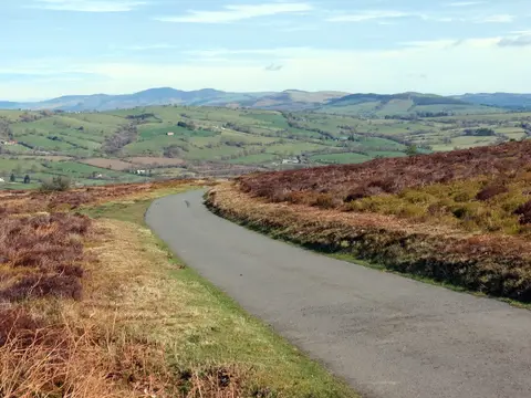 Photo of Bwlch y Groes, a landmark near Bala in Eryri, Gwynedd, north Wales.