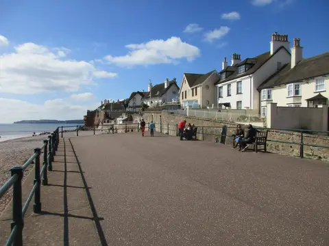Photo of Sidmouth Town, a swimming spot in Devon, south west England.