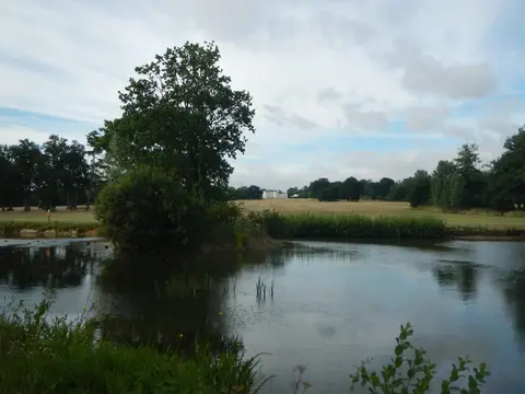 Photo of Hylands Estate, a Grade II* registered house & garden near Chelmsford, Essex, eastern England.