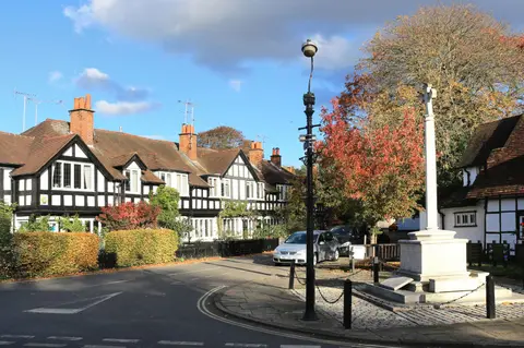 Photo of Bray, a village in Berkshire, south east England.