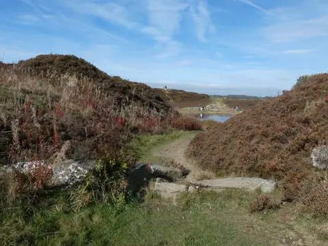 Photo of Penistone Hill Country Park, a country park near Stanbury, West Yorkshire, northern England.