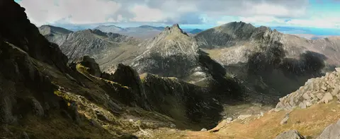 Photo of the Isle of Arran, an island in North Ayrshire, southern Scotland.