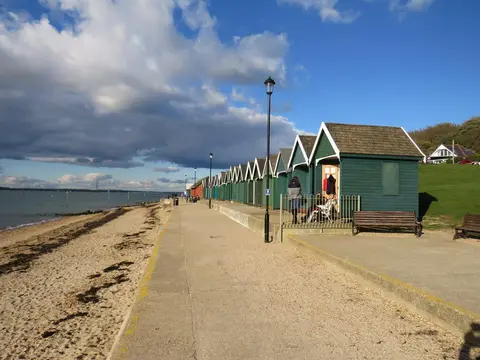 Photo of Gurnard, a swimming spot near Cowes, the Isle of Wight, south east England.