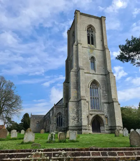 Photo of St Agnes, Cawston, a church in Norfolk, eastern England.
