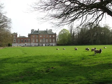 Photo of Wolterton Hall, a Grade II* registered house & garden near Aylsham, Norfolk, eastern England.