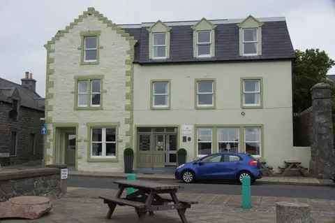 Photo of Scalloway Hotel, a pub in the Shetland Islands, the Scottish Highlands and Islands.