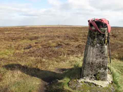 Photo: Great Rhos, a 660m hill near Dolau, the Powys, mid Wales.