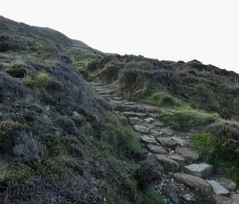 Photo of the St Agnes Heritage Coast, Cornwall, south west England.