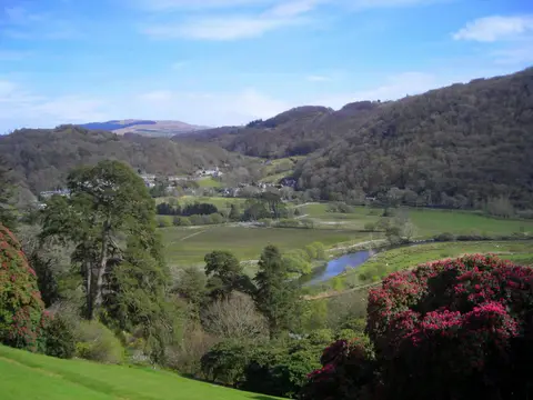 Photo of Plas Tan y Bwlch, a garden near Maentwrog in Eryri, Gwynedd, north Wales.