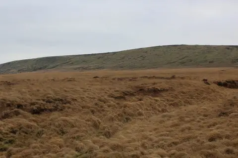 Photo: Way Stone Edge, a 482m hill near Marsden, West Yorkshire, northern England.