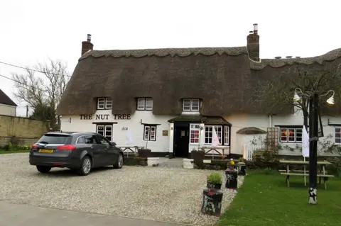 Photo of The Nut Tree Inn, a pub near Murcott, Oxfordshire, south east England.