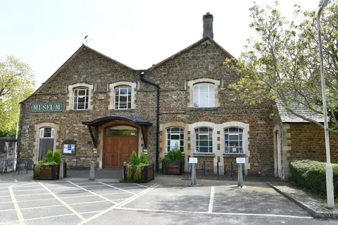 Photo of Rutland County Museum, a visitor attraction near Oakham, Rutland, central England.