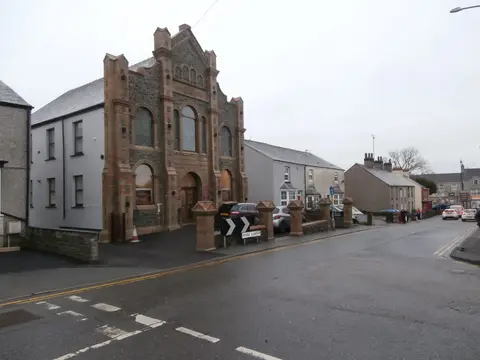 Photo of Capel Penuel, a church near Llangefni, Anglesey, north Wales.