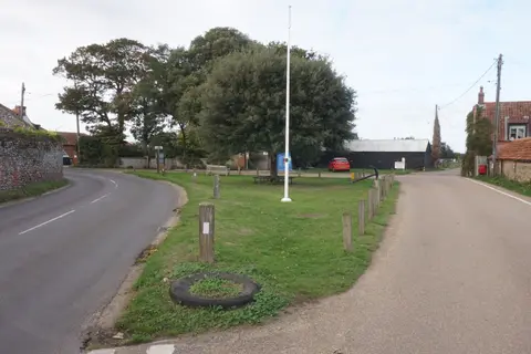 Photo of Morston Hall, a restaurant in Norfolk, eastern England.