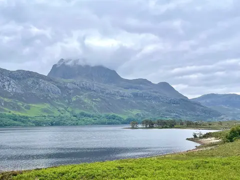 Photo: Slioch, a 981m Munro near Kinlochewe in the Wester Ross, Highland, the Scottish Highlands and Islands.