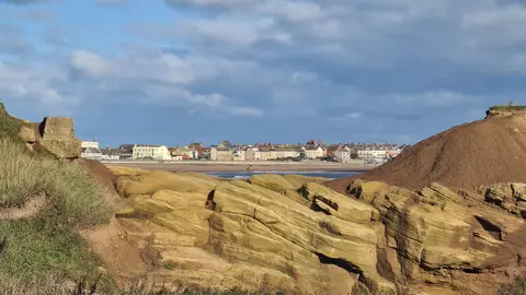 Photo of Newbiggin North, a swimming spot near Newbiggin-by-the-Sea, Northumberland, north east England.