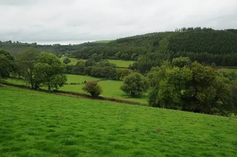 Photo of Dolaucothi Estate, a country estate near Pumsaint, Carmarthenshire, south west Wales.