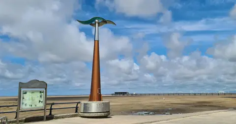 Photo of Southport, a swimming spot near Lytham, Merseyside, north west England.