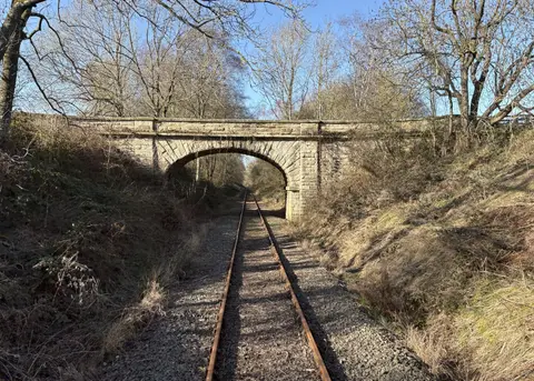Photo along the Weardale Way, a 74-mile long-distance path running from Sunderland to Cowshill, north east England.