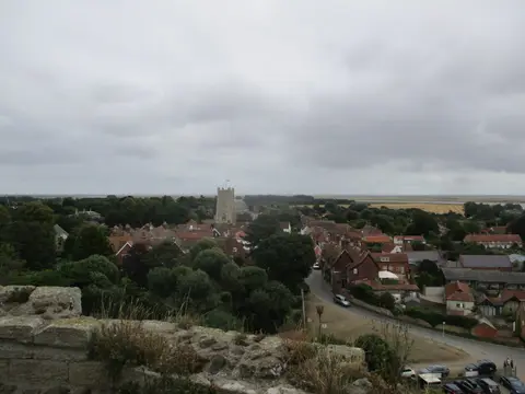 Photo of Orford, a village in Suffolk, eastern England.
