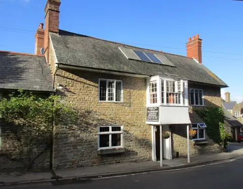 Photo of The Acorn Inn, a pub near Evershot, Dorset, south west England.