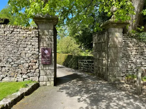 Photo of Allium at Askham Hall, a restaurant in the Lake District, Cumbria, north west England.