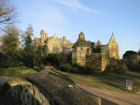 Photo of Nymans, a Grade II* registered house & garden near Slaugham in the High Weald, West Sussex, south east England.